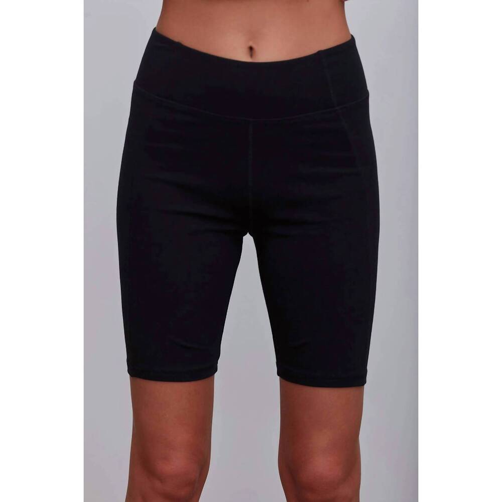 NEW GREY STATE everly bike short in deep black